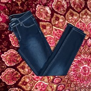 Blue denim pants
